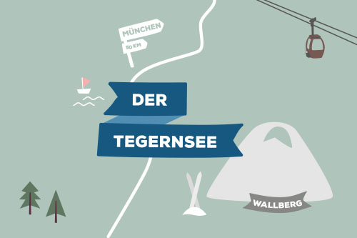 Tegernsee Map